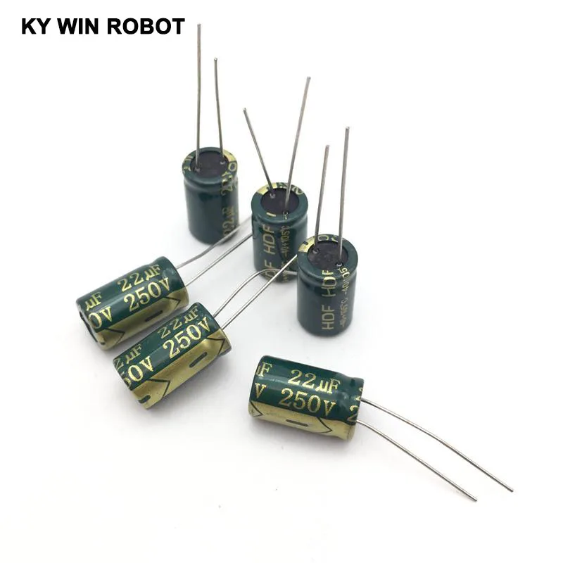 250 22уф мкФ 10*17 10x17 мм Высокая