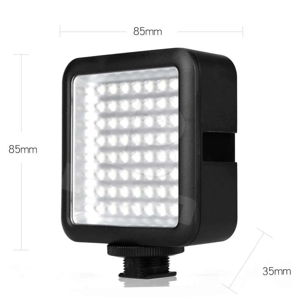 Godox LED64 LED Video LED Lamp for DSLR Camera Camcorder mini DVR