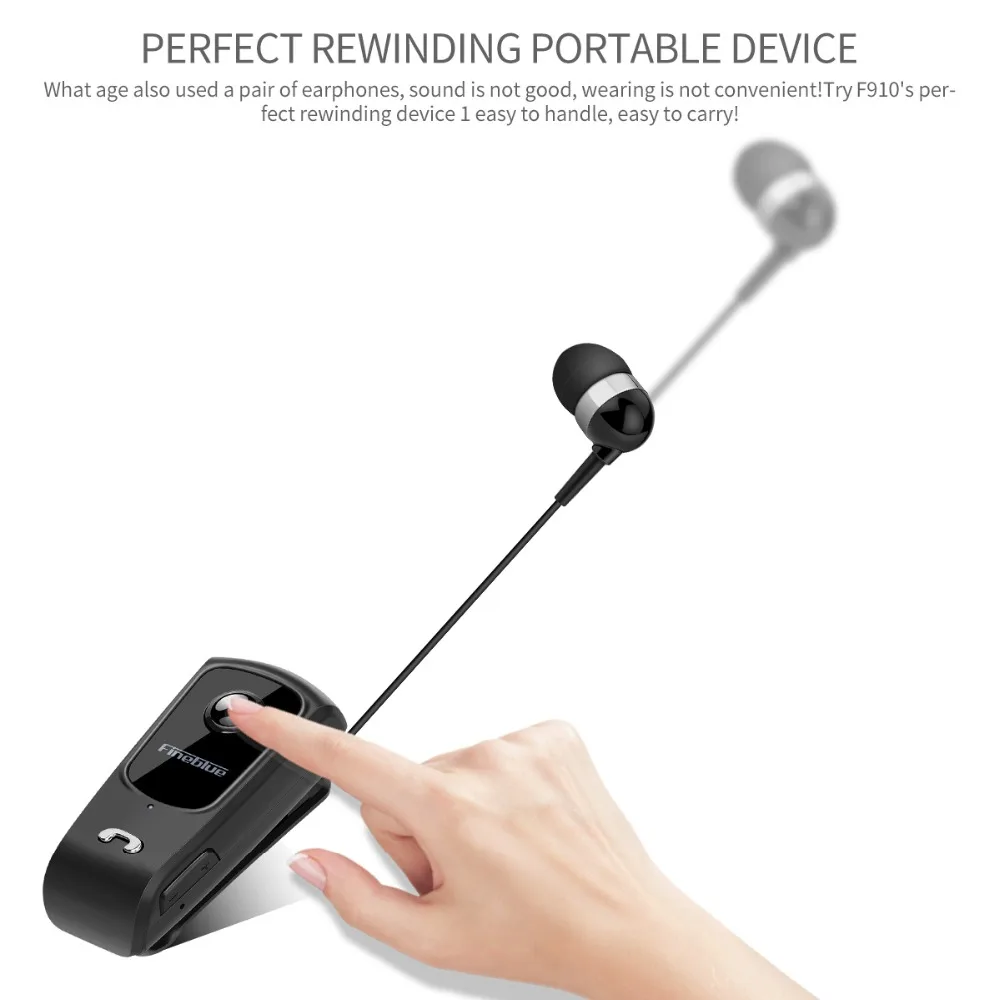 FineBlue F920 Беспроводной Auriculares драйвер Bluetooth телескопического типа Бизнес