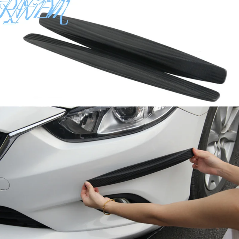 

2pcs/set Car Front&Rear Bumper Protector Protector Sticker For Lada Niva Vesta X-Ray XRay Samara Automobile Accessories