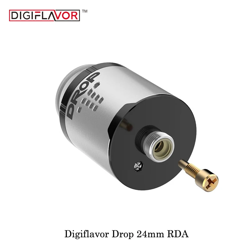 Elektronik Sigara Original Digiflavor Drop RDA Atomizer 24mm 810/510 drip tip option airflow Control rda 24 Vaporizer Vape Tank