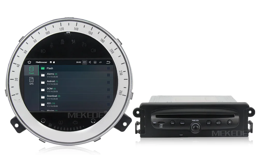 Подходит для BMW Mini Cooper 2006-2013 Автомобильный gps dvd радио плеер с android 8 canbus USB carplay BT gps Навигация