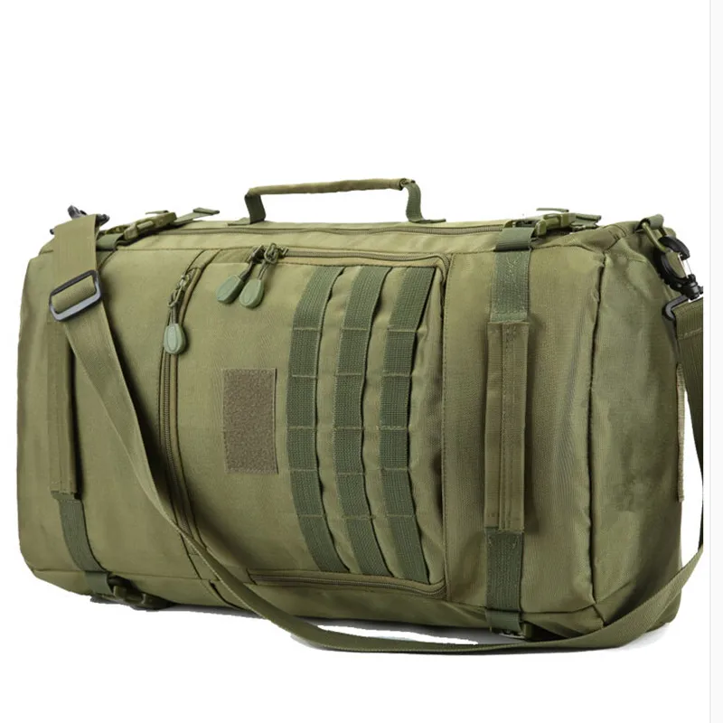 50L Tactical Shoulder Bag Military Camping Hunting Bags Mountaineering Backpack Water-proof Nylon Bucket Shoulder Bags M65