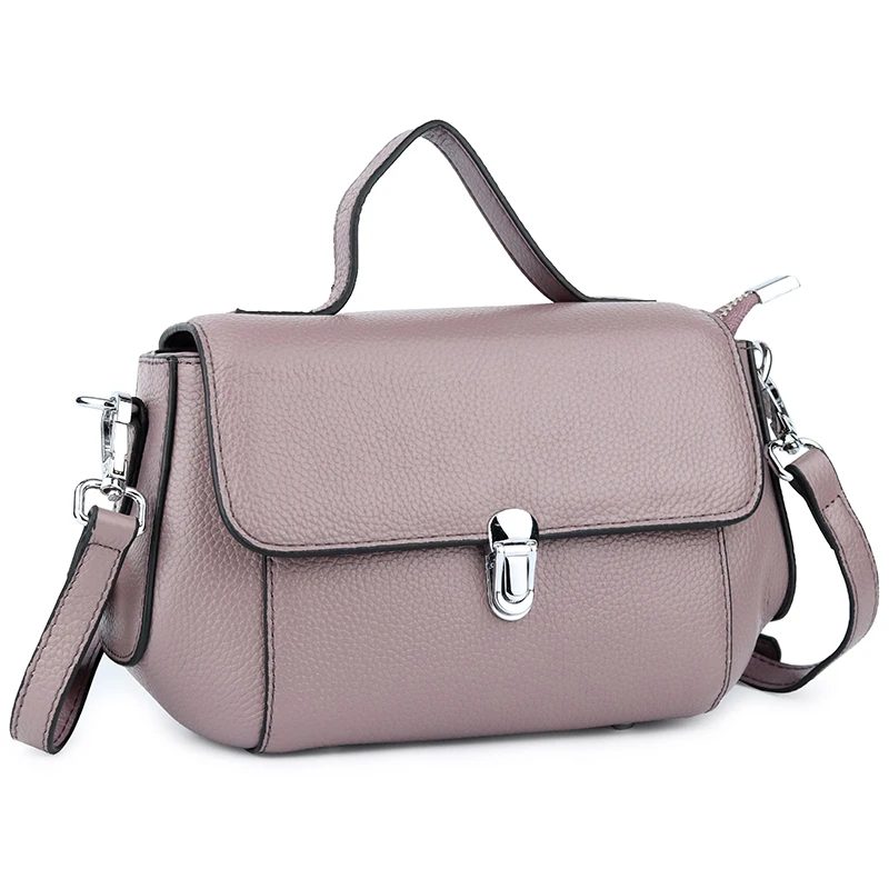 

women vintage handbags genuine leather 2019 red green solid color lady casual fashion party beach hand shoulder crossbody bags