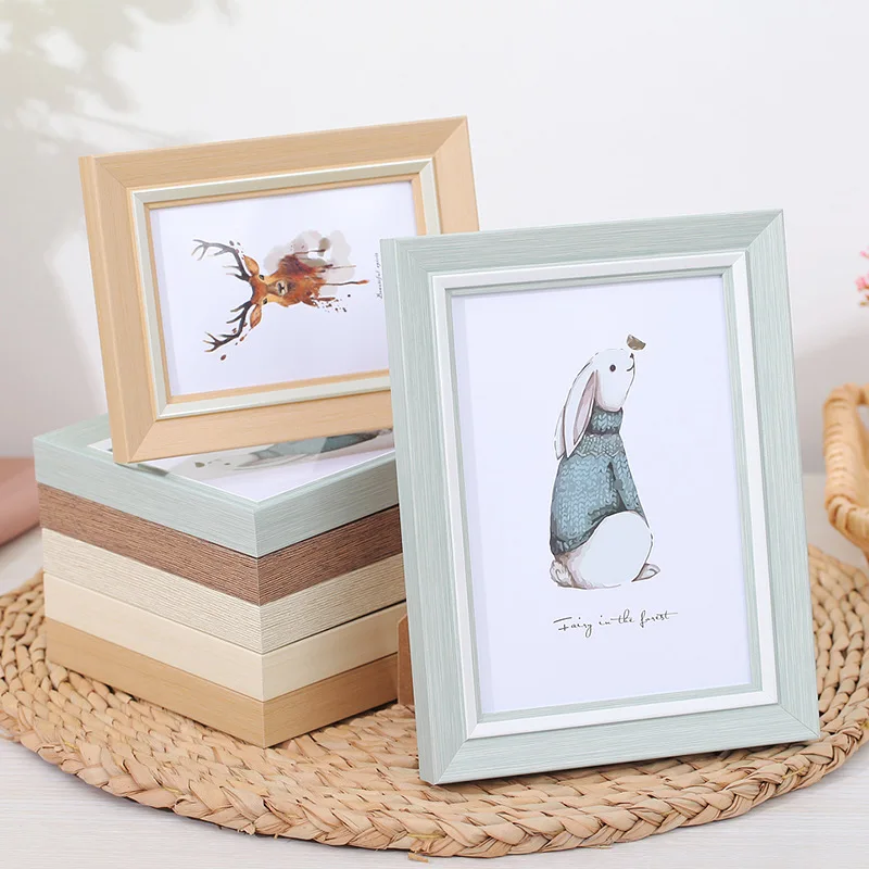 

Modern Simple and Fresh Picture Frame Pendulum 5 "6" 7 "8" 10inch"A4 Wall Picture Frame Photo Frame Light Luxury Home Decoration