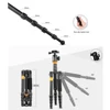 Andoer Professional Tripod Monopod Foldable Photography Digital Camera Stand Video Ball Head for Canon Nikon Sony DSLR ► Photo 2/6