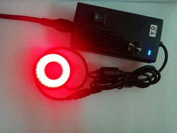 

HF-5025 LED Ring Lamp Machine Vision Lights Red Ring Light Special Light Source Microscope Illumination Instrument Light Source