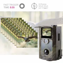 HC550A Digita камера для слежения на охоте HD 16MP 1080 P видео ночного видения охотничья камера ИК Инфракрасная камера для отслеживания в природной среде охотничья камера