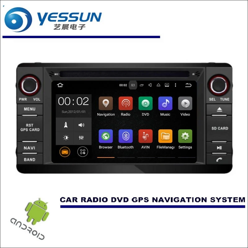 

YESSUN Car Multimedia Navigation For Mitsubishi Outlander / Lancer / ASX 2013~2016 CD DVD GPS Player Navi Radio Wince / Android