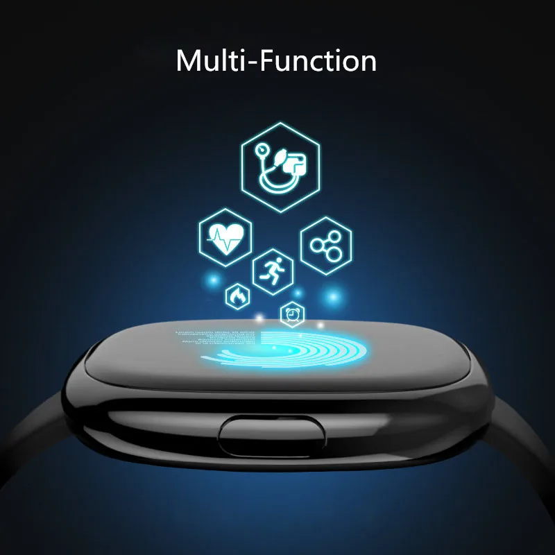 7 Fitness Tracker Health Band Smart Watch Mother Father Gift Bluetooth Wristbands Health Smart watch Health Monitor Blood Pressure