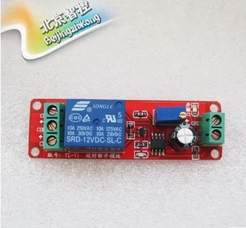 

1 pc Delay Timer Relay Turn-Off Relay Module Time Delay Switch DC 12V For Robot & Intelligent Car DIY Electronic