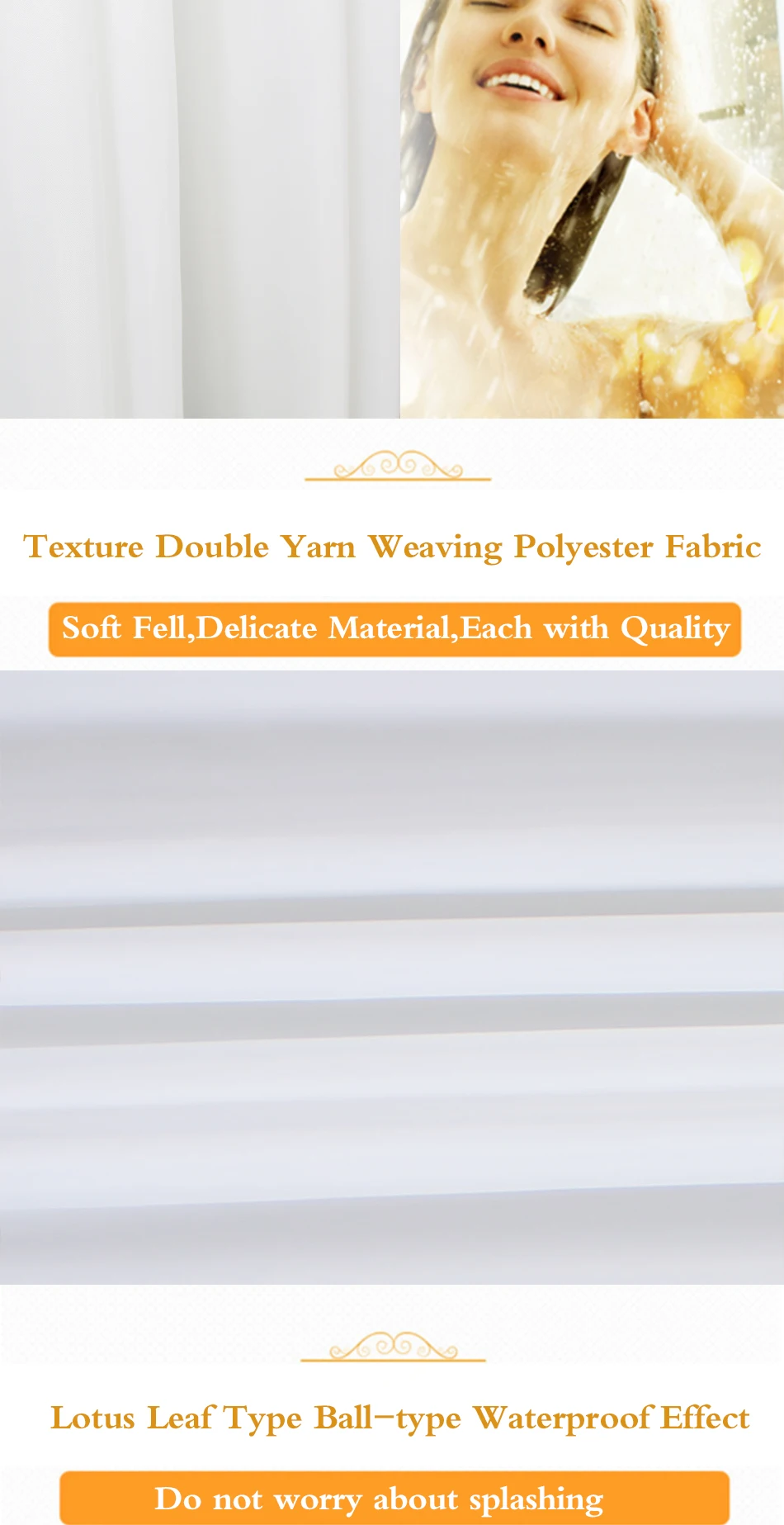 White Polyester Curtain _03