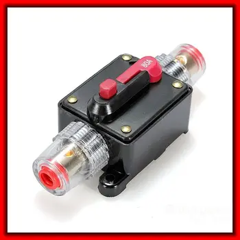 

12V 80A Car Stereo High Current Audio Circuit Breaker Inline Fuse holder