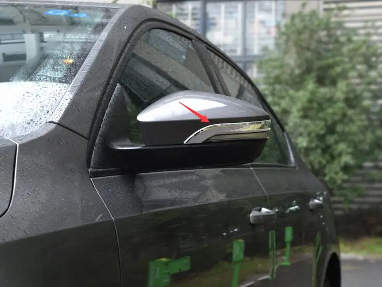 

rearview mirror cover decoration car body Anti-rubbed article Molding rubbing strip ABS Chromium Styling For Skoda Octavia A7