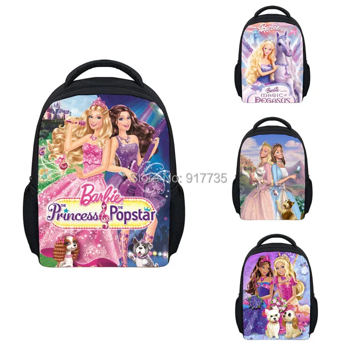 2015 Children Cartoon Backpack Kindergarten School Bags Girls Princess  Popstar Barbie Printed Bagpack Kids Mochilas Wholesale|bag coffee|bag  mobilebag duffle - AliExpress
