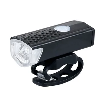 

Rechargeable Bike Light 300 Lumen 3 Modes Headlight Bike 6000K Bicycle Flashlight Dynamo Light Front Running Lights