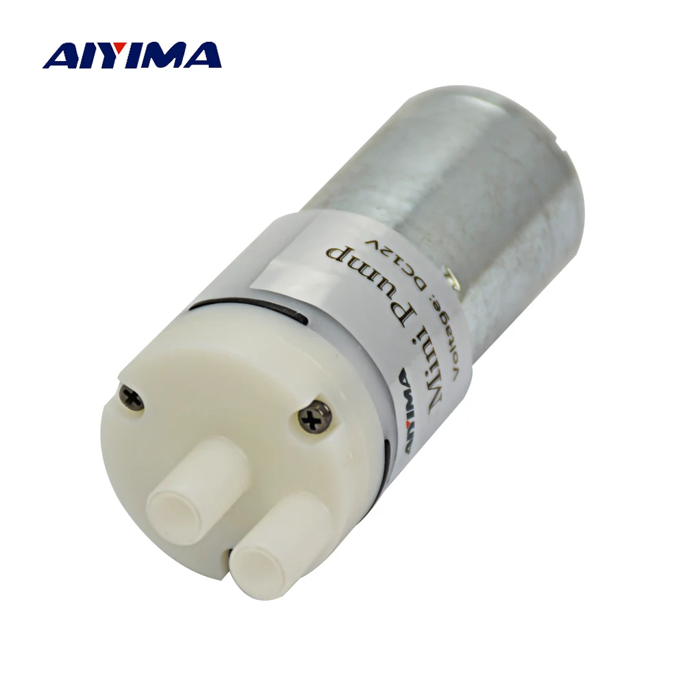 

Aiyima DC 12V Micro Self Priming Water Pump Food Mini Low Noise Vape Peristaltic Pump Bomba De Agua Pumping