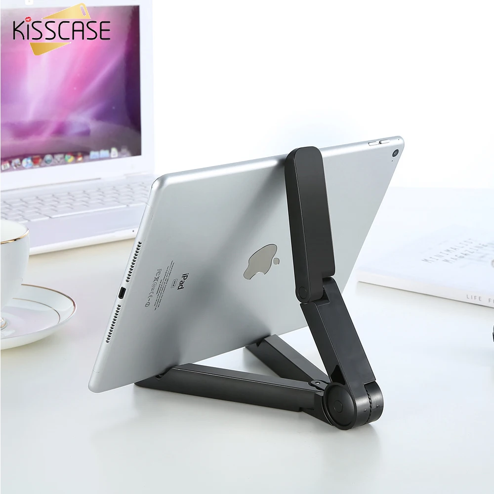KISSCASE Phone Stand Holder 360 Degree Rotating Folding Universal Tablet font b PC b font Folding