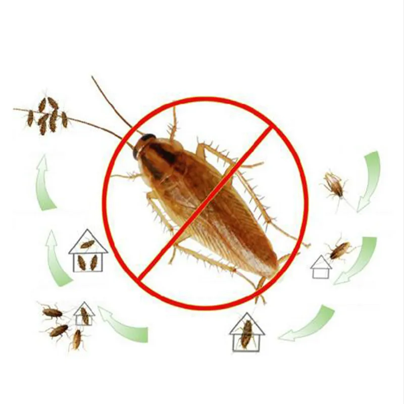 Горячая Распродажа, глобальный сильнодействующий эффективный приманка для уничтожения тараканов, Kakkerlak, приманка для борьбы с вредителями, средство для чистки тараканов
