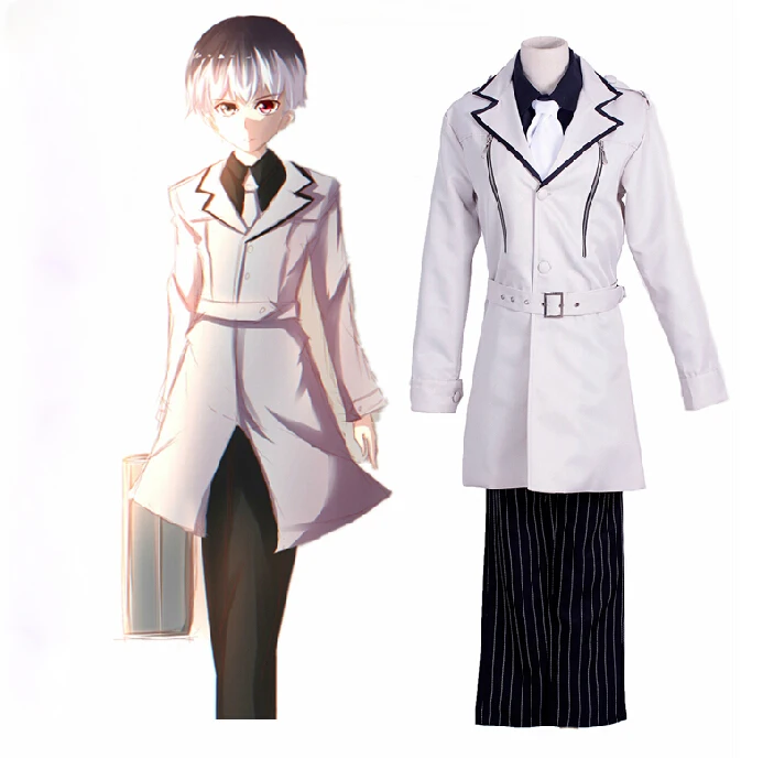 

Ken Kaneki Sasaki Haise Cosplay Tokyo Ghoul Haise Sasaki Cosplay Costume Custom Made Any Size