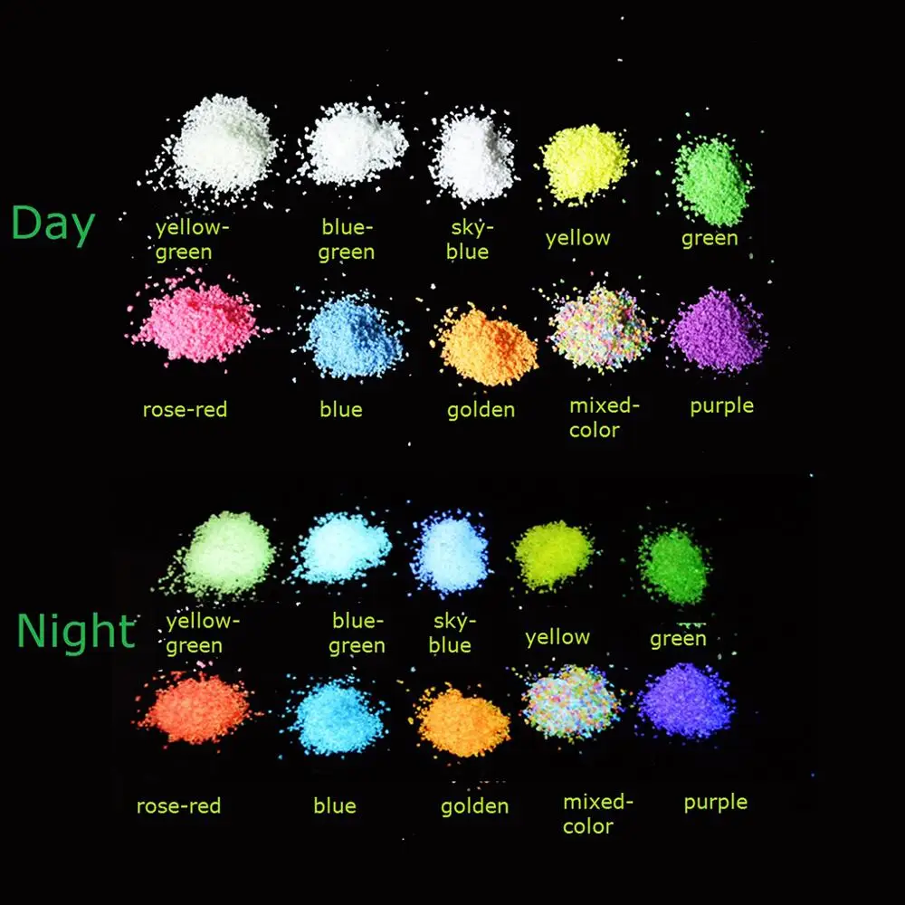Светится в темноте гравюры Сад Двор декоративные пески флуоресцентные камни для дорожки путь Праздник Вечеринка Декор