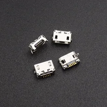 10 Uds Conector Micro USB Jack hembra 5 pin de carga para Lenovo A10-70 A370E A3000 A3000H A5000 A7600 A7600H S910 S930