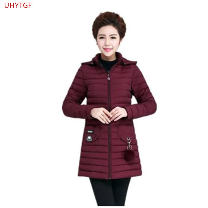 

Parker Ms. Winter Jacket Large size warm down cotton coat New Leisure jacket Hooded Cotton coat Women's winter warm park 694