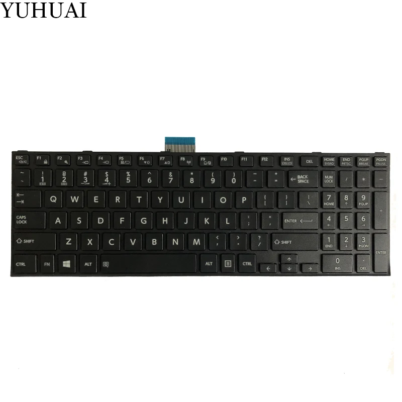 Ноутбук английская клавиатура для Toshiba Satellite Pro R50-C Tecra A50-C Z50-C A50-C1510 A50-C1520 Z50-C1550 US клавиатура