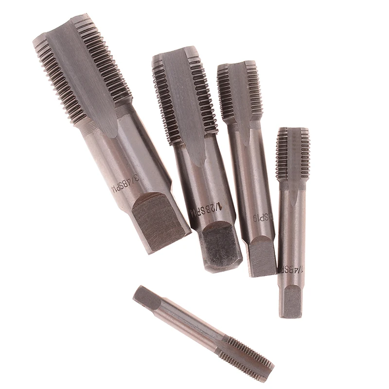 Высокое качество G1/8 1/4 3/8 1/2 HSS конический трубный кран NPT металлический винт