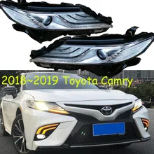 1 шт. бампер налобный фонарь для фара Camry s автомобильные аксессуары фара Camry DRL hid lo луч светодиодный