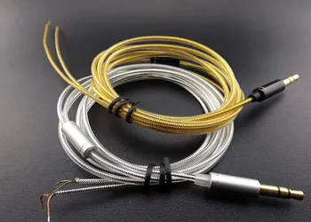 

5N gold-plated oxygen-free copper headphone cable shield