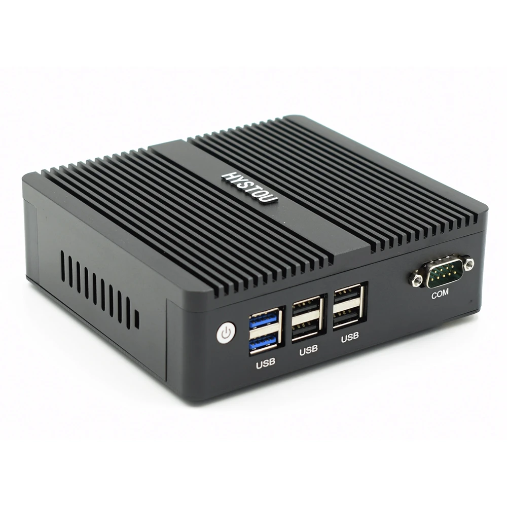 2 LAN Minipc четырехъядерный Celeron N3160 мини-ПК Windows 10 Linux PFsense маршрутизатор брандмауэр сервер компьютер Пробуждение на Lan Функция