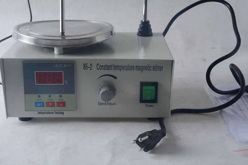 

Lab Stirrer mixer Magnetic Stirrer with heating plate hotplate mixer 110V temperature dispaly