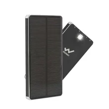 PowerGreen Aluminum Solar Charger 10000mAh Thin Solar font b Power b font font b Bank b