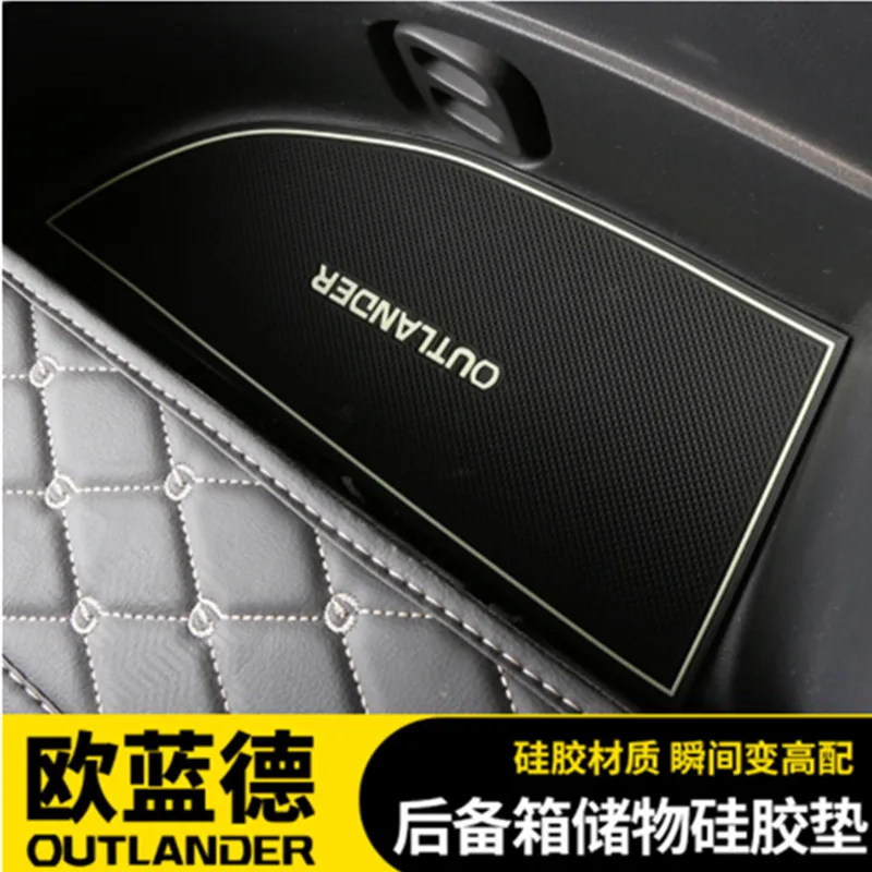 

Multi-function Car Organizer Fixed Partitions Blocks Trunk Cargo Management Rear Trunk Cargo Holder For Mitsubishi Outlander