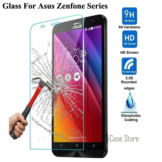 Tempered glass For Asus Zenfone 2 3 MAX Go Laser ZC520TL ZB551KL ZC451TG  ze500cl ZB500KL zb452kg ZC550KL zc500tg Pegasus 2 plus|glass for|glass  asusglass asus zenfone 2 - AliExpress