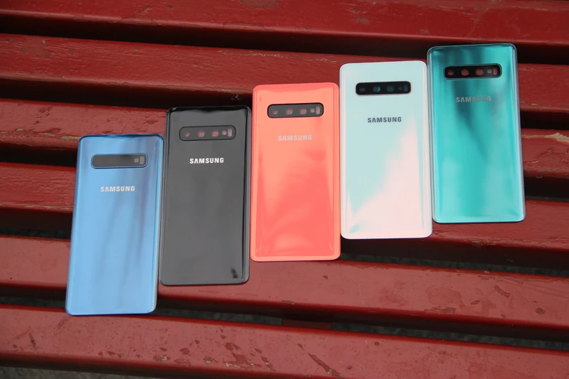 Оригинальный корпус аккумуляторной батареи Samsung Galaxy S10 SM G9730 Plus G9750 чехол для