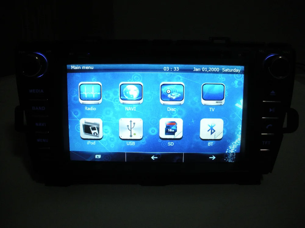 Best 2 DIN Car Multimedia Radio Audio DVD Player GPS For Toyota Prius Right Hand Drive 2009 2010 2011 2012 2013 2014 2015 2016 2017 0