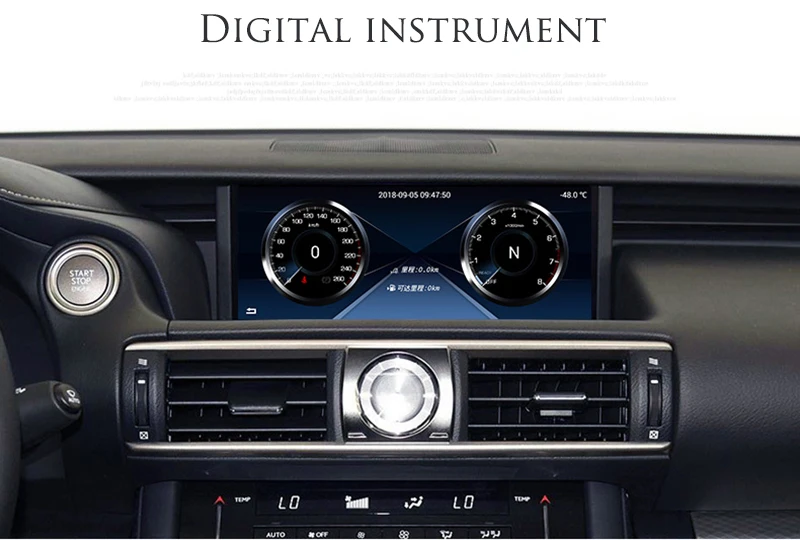 LiisLee Автомобильный мультимедийный DVD gps аудио Радио стерео для Lexus IS IS200t IS250 IS300 IS350 2013~ стиль навигации NAVI