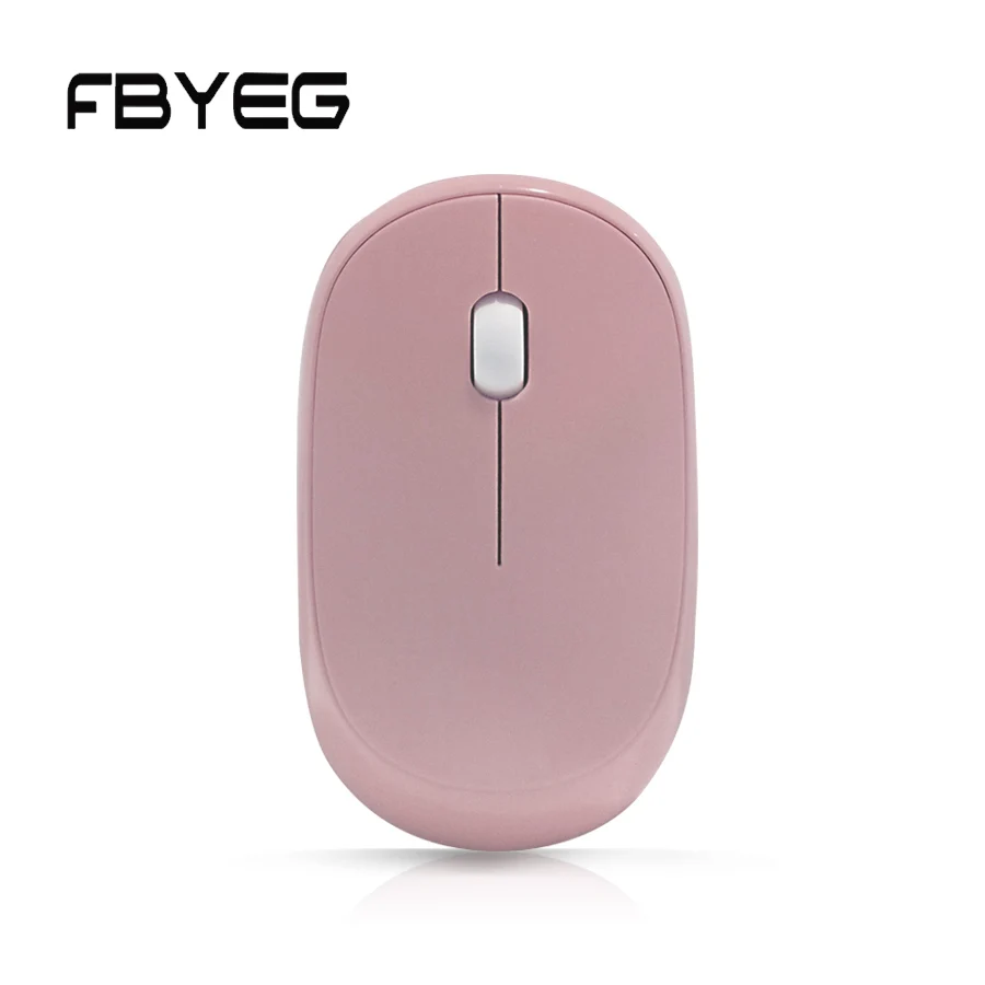 

Fbyeg Bluetooth Wireless Mouse Rechargeable with battey USB Mouse 1600 DPI Ultra-thin Ergonomic Portable Optical Mice for laptop