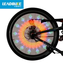 LEADBIKE Hot Wheels Lamp LED Velo Bike Light Cycling Accessories Colorful Luz Rueda Bicicleta Red Flashlight For Bicycle