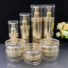 8 шт./лот 30/50 г пустые банки в бутылках для косметический уход за кожей лица глаз эссенция крем 30/50/120 мл макияж Красота моющее средство эмульсия для тонера