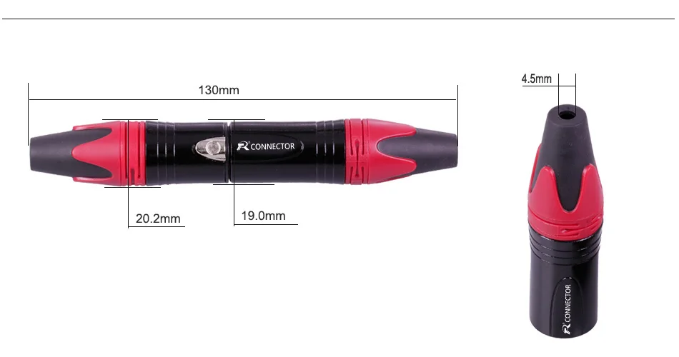 10 шт./лот 3 Pin XLR штекер Jack Мужской/Женский микрофон разъем MIC адаптер XLR кабель терминальный аудио разъем провода 7 цветов