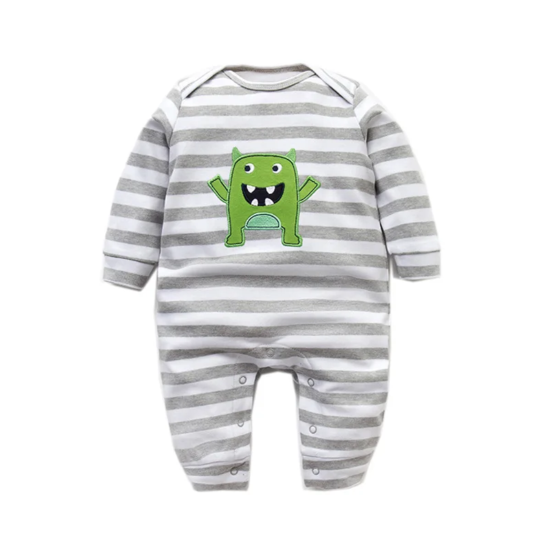 Г. Одежда для малышей Одежда для новорожденных девочек ropa de bebe, Комбинезоны для младенцев, детские пижамы зимняя одежда для новорожденных мальчиков - Цвет: monster