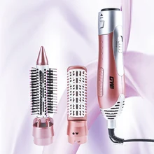 GUOWEI 2 в 1 Универсальный электрический фен машина расческа фен Инструменты для укладки волос набор домашний фен с складной ручкой