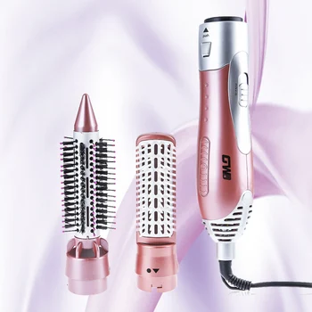 

GUOWEI 2 In 1 Multifunctional Electric Hair Dryer Machine Comb Hairdryer Styling Tools Set Home Hairdryer With Foldable Handle