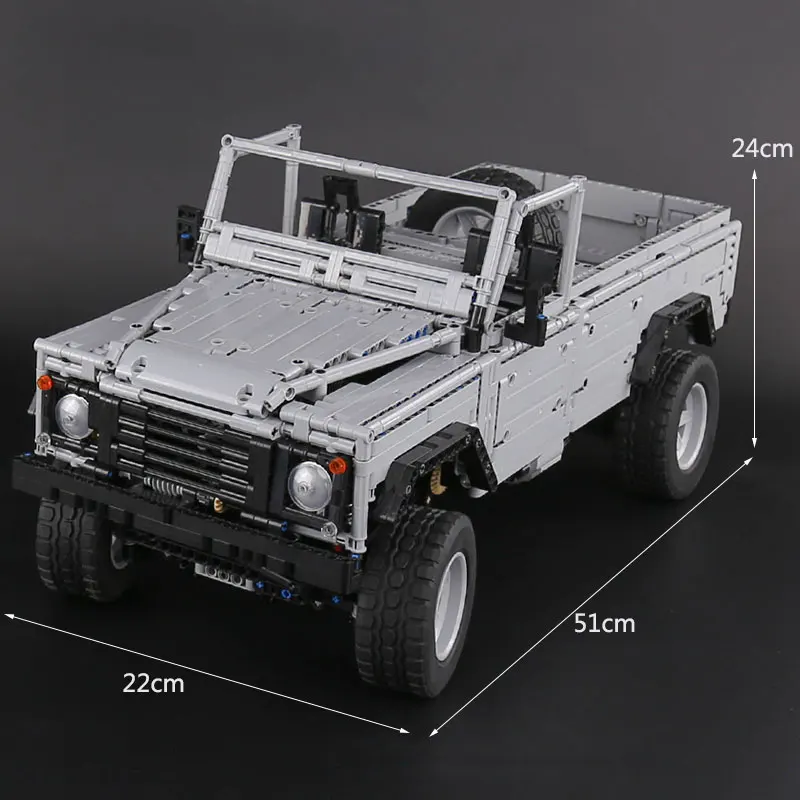 In-Stock-Lepin-23003-3643Pcs-Technic-MOC-Remot-car-Building