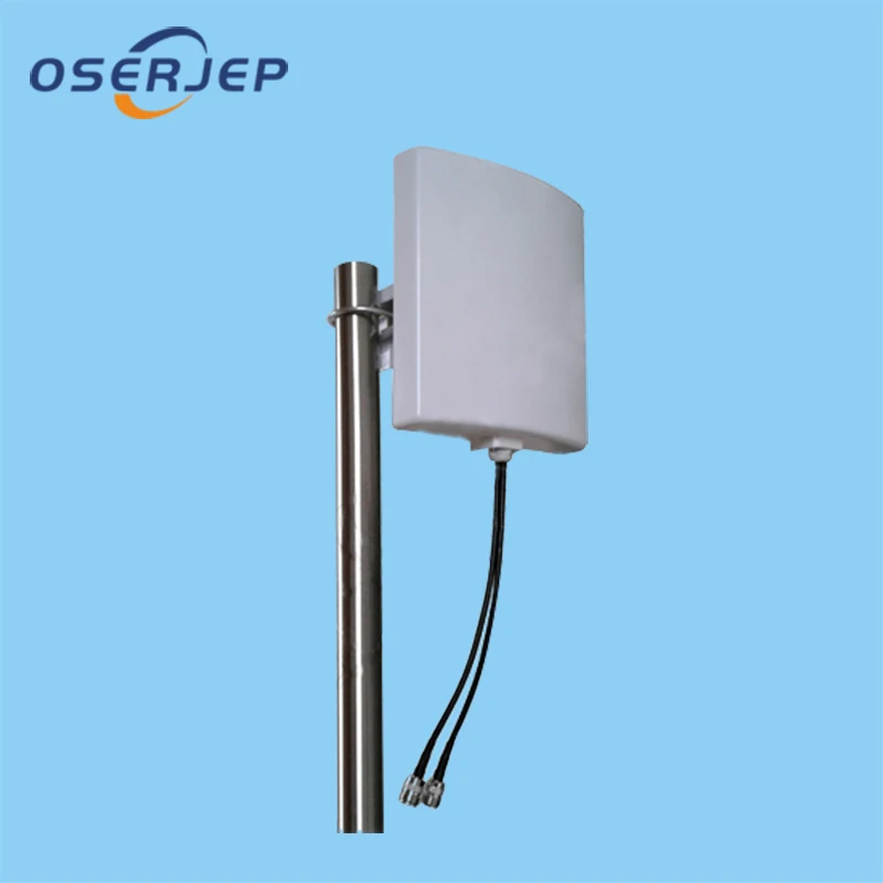 

1800-2700 9dBi X 2 MHz 3G 4G LTE Outdoor Patch Panel Antenna Dual Polarization DCS PCS WCDMA LTE Mimo Antenna WIFI WLAN