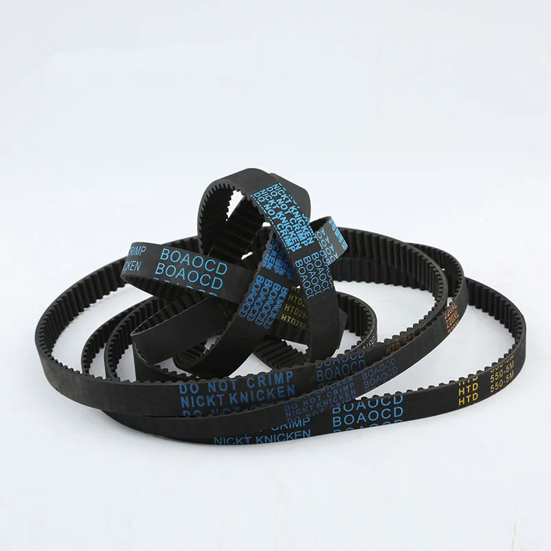 

3d printer belt closed loop rubber HTD 5M timing belt 110 teeth 550mm length 25mm width 550-5M-25 1pcs