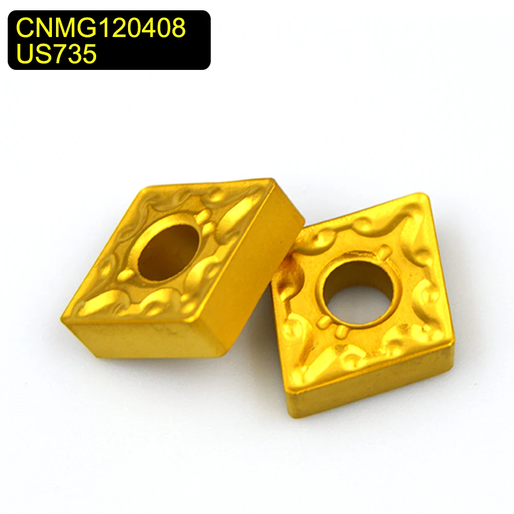 20 шт. dfute CNMG120408 mA US735 cvd/pvd покрытие внутренний поворота Инструменты карбида